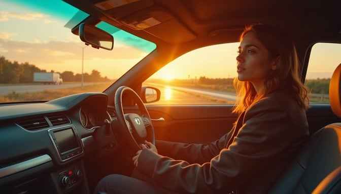 Golden Hour Drive