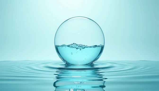 Crystalline Water Sphere Crystalline Water Sphere