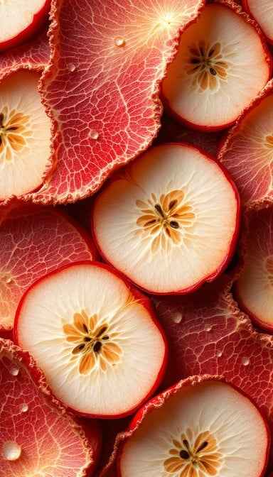Crimson Apple Slices