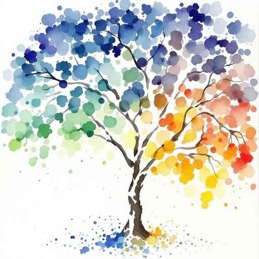 Seasonal Tree Rainbow
