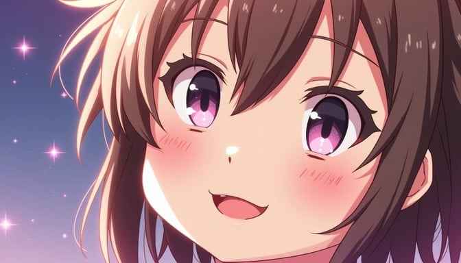 Joyful Anime Smile