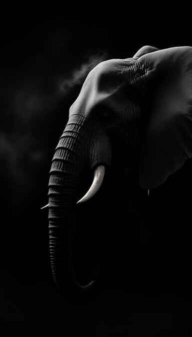 Majestic Elephant Portrait Majestic Elephant Portrait