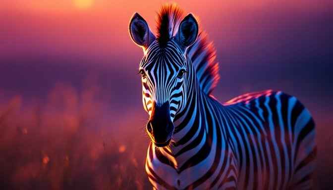 Twilight Zebra Majesty