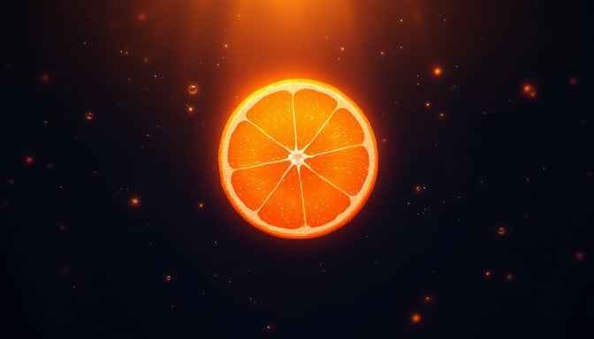 Cosmic Orange Slice Cosmic Orange Slice
