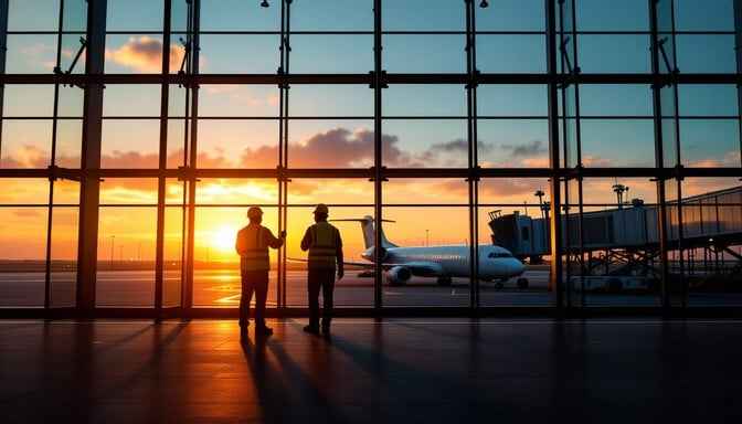 Airport Golden Hour