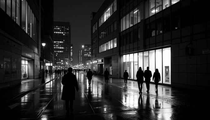 Reflective Urban Night Reflective Urban Night