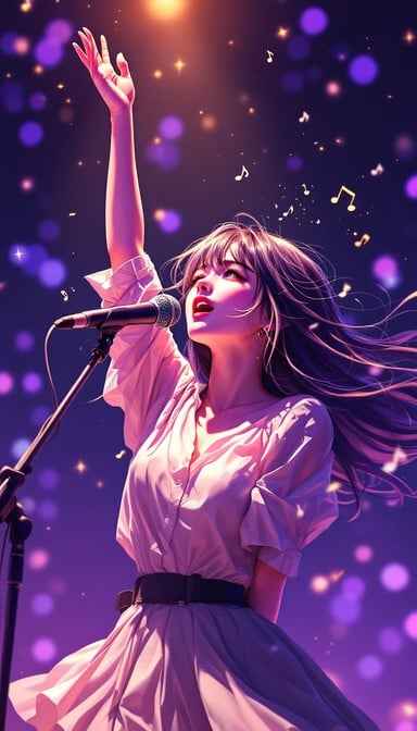 Passionate Anime Singer Passionate Anime Singer