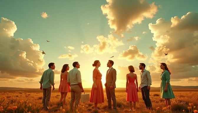 Golden horizon gathering Golden horizon gathering