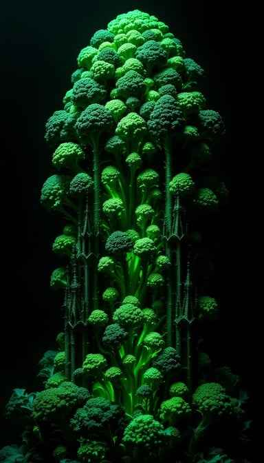 Gothic Broccoli Cathedral
