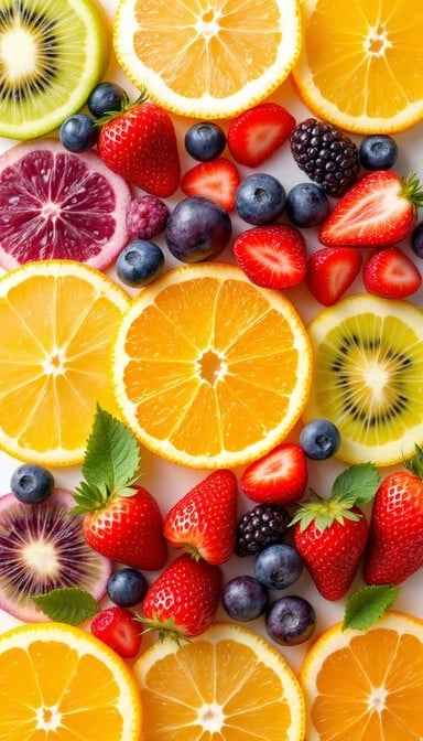 Fresh Fruit Rainbow