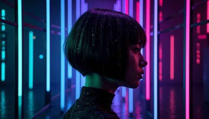 Cyberpunk Hair Design