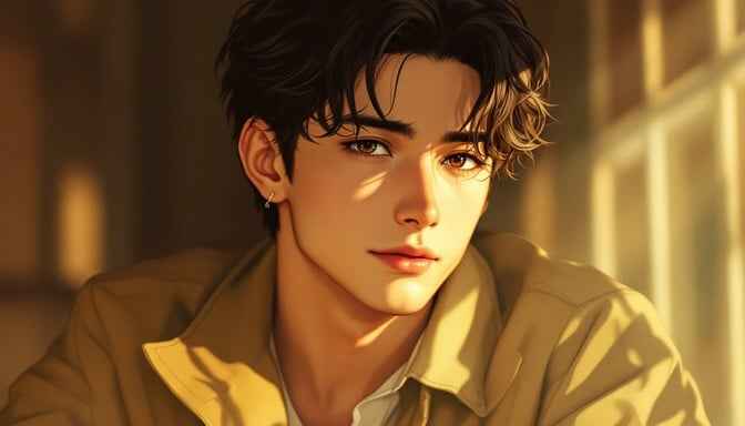 Vintage Anime Portrait Vintage Anime Portrait