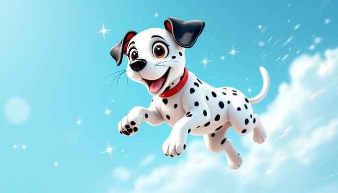 Airborne Dalmatian Delight Airborne Dalmatian Delight