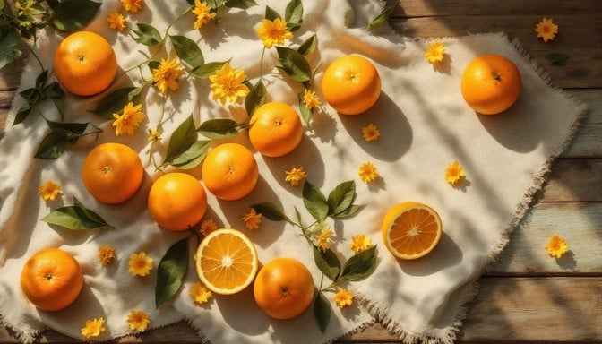 Sunlit Citrus Arrangement Sunlit Citrus Arrangement