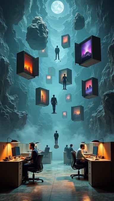 Gravity-Defying Workplace