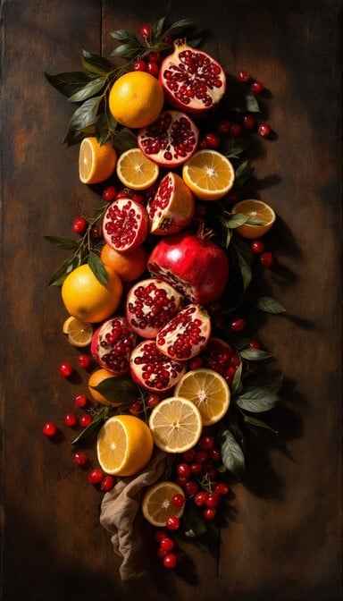 Dramatic Fruit Display