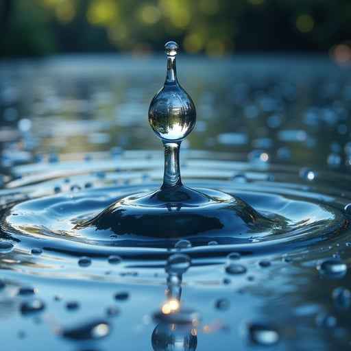 Suspended water moment Suspended water moment