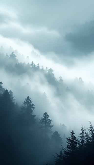 Misty Forest Dawn Misty Forest Dawn