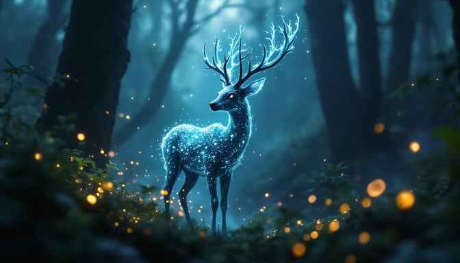 Luminous Forest Spirit