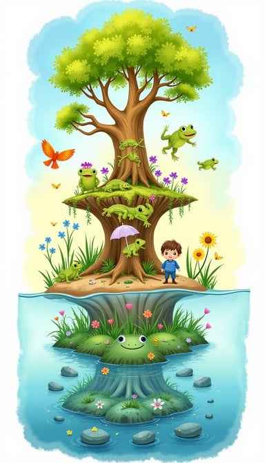 Magical Frog Journey