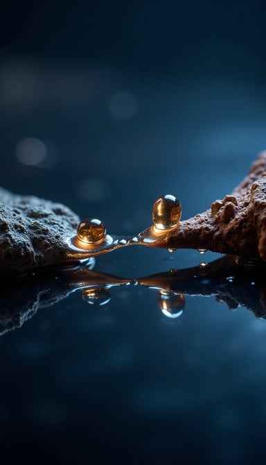 Golden Droplet Bridge Golden Droplet Bridge