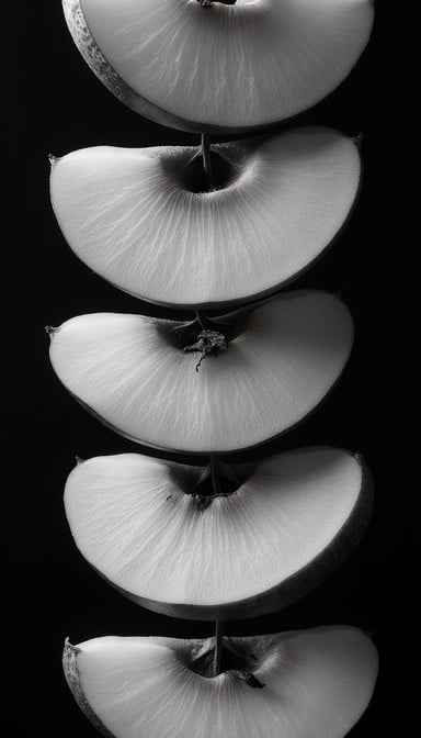 Monochrome Fruit Study