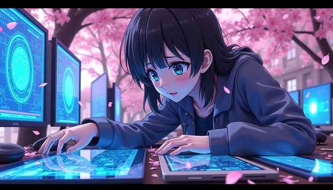 Tech Blossom Workstation