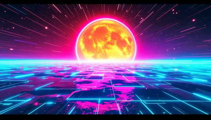 Neon Sun Rising Neon Sun Rising
