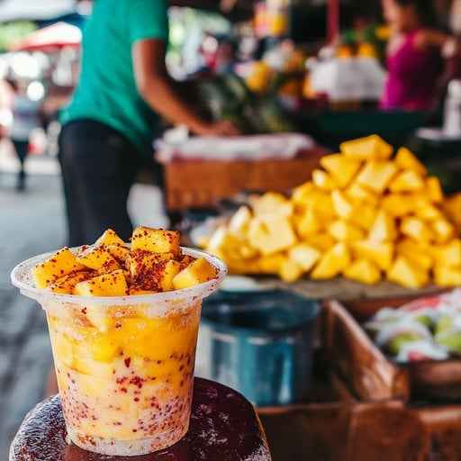Fresh fruit cup Fresh fruit cup