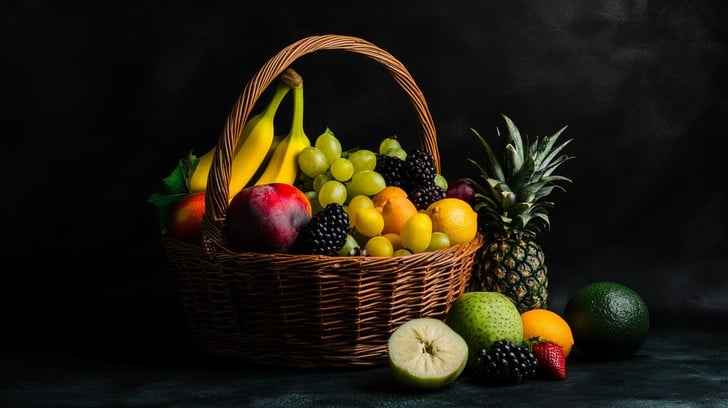 Fruit Basket Display Fruit Basket Display