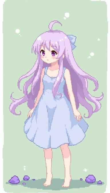 Lavender Pixel Dream