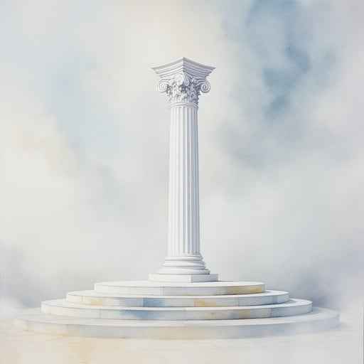 Majestic Column Rises