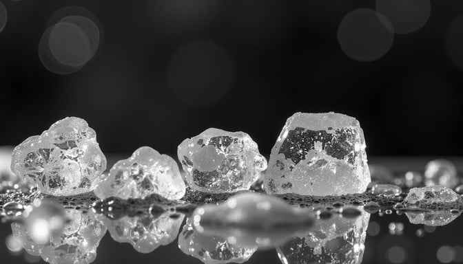 Crystalline Ice Formations Crystalline Ice Formations