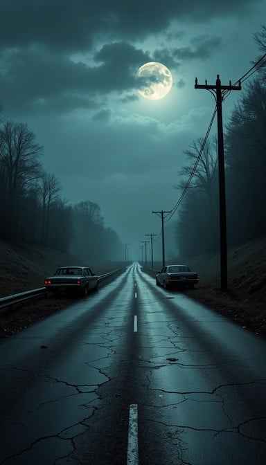 Moonlit Highway Mystery