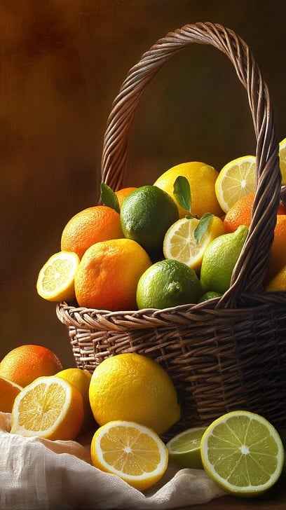 Citrus Fruit Basket
