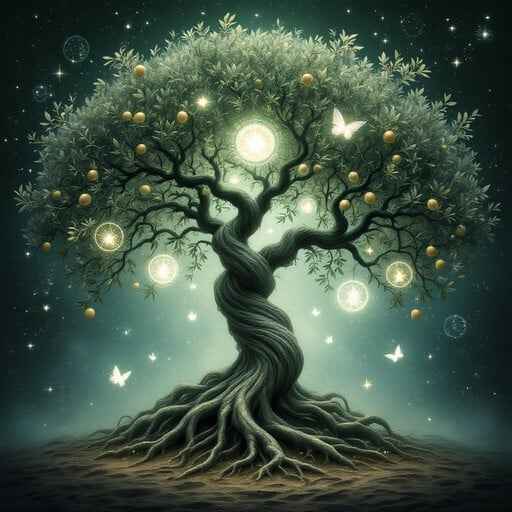 Cosmic Olive Tree