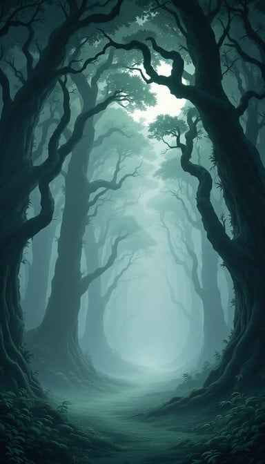 Mystical Forest Cathedral