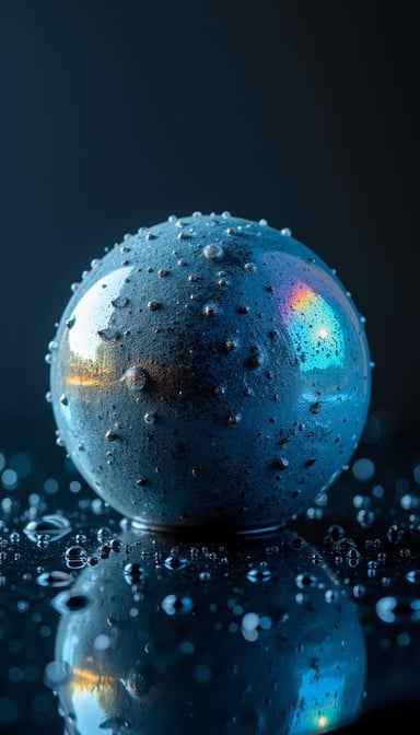 Dewy Blue Orb Dewy Blue Orb