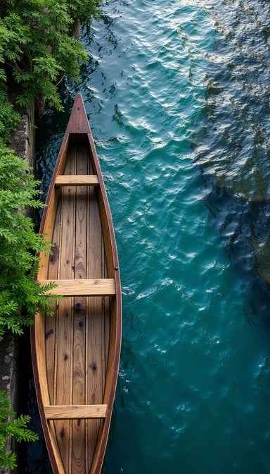 Wooden Boat Adrift Wooden Boat Adrift