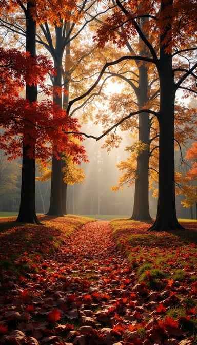 Autumn Forest Path Autumn Forest Path