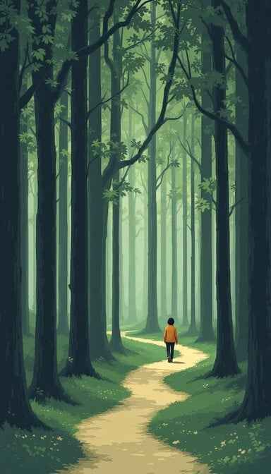 Mystical Forest Path
