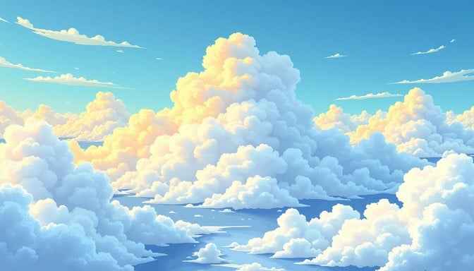 Pixelated Cloud Kingdom Pixelated Cloud Kingdom