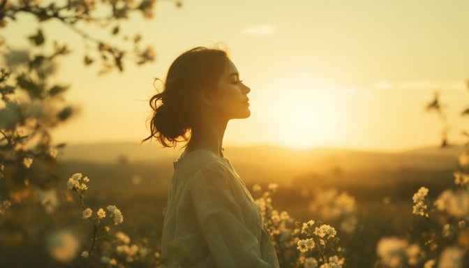 Golden Silhouette Dreaming