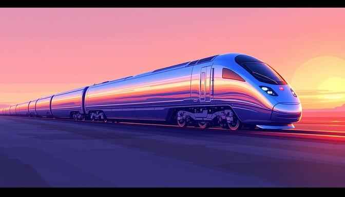 Sunset Speed Train Sunset Speed Train