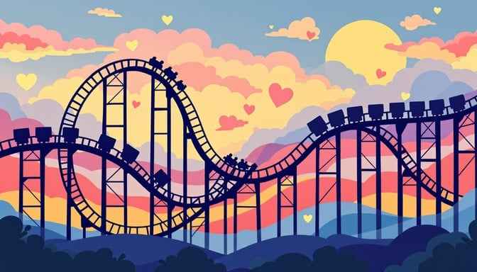 Sunset Coaster Dreams