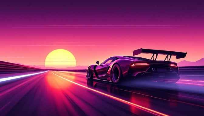 Neon Sunset Speedster Neon Sunset Speedster