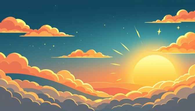 Magical Sunset Glow Magical Sunset Glow