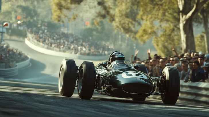 Vintage Racing Car Vintage Racing Car