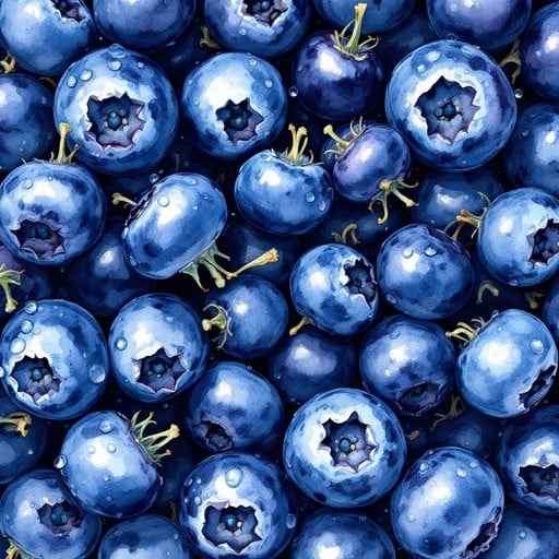 Fresh Plump Blueberries Fresh Plump Blueberries