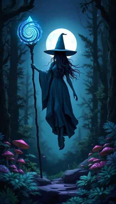 Moonlit Witch Floats Moonlit Witch Floats